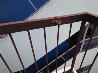 錆びた状態
