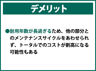 無機系ハイブリッド塗料のデメリット