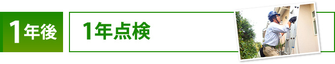 1年点検